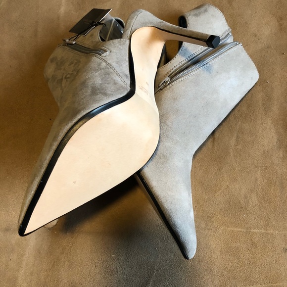 Zara size 39 new suede high heels - Picture 2 of 7
